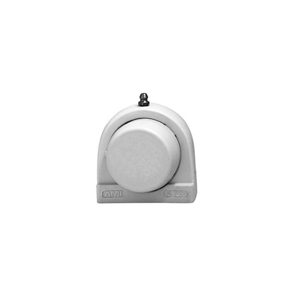 SINGLE ROW BALL BEARING - 1 IN. STAINLESS SET SCREW WHITE TB PLW BLK OPN/CLS COV